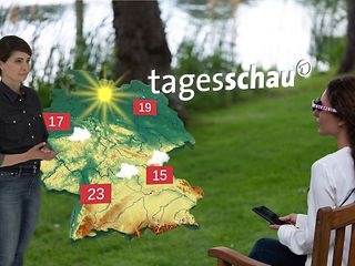 With AR glasses and the tagesschau in 3-D, you can experience the news up close.