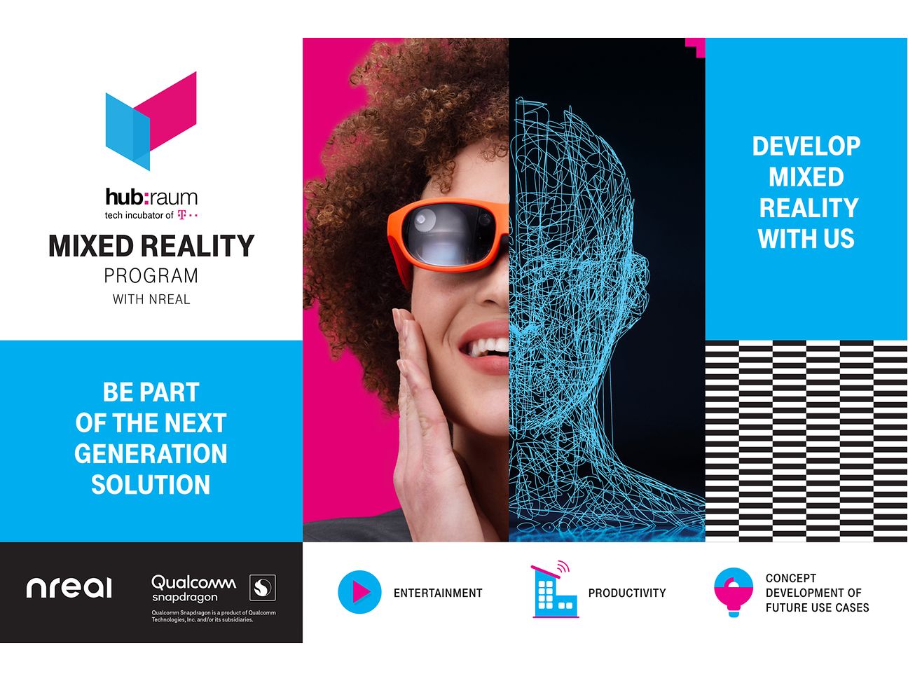 Das Mixed Reality Programm für Startups von Hubraum und Nreal.