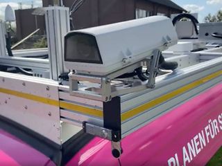 Laserscanner auf einem Auto