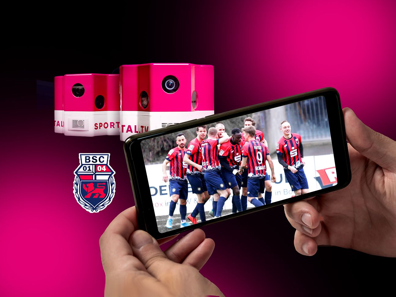 Soccer live, everywhere: With 5G, fans are always with their favorite club.