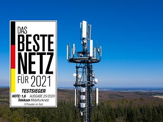 Telekom gewinnt Mobilfunk Netztest der ComputerBild.