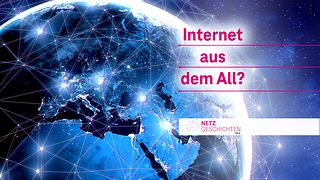 Symbolbild "Internet aus dem All?"