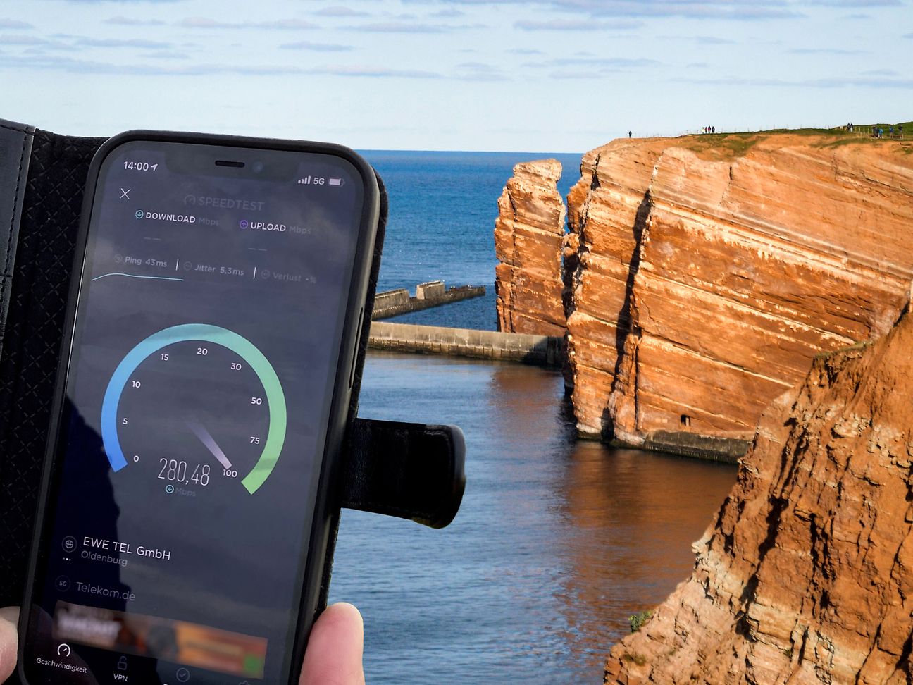 5G auf Helgoland