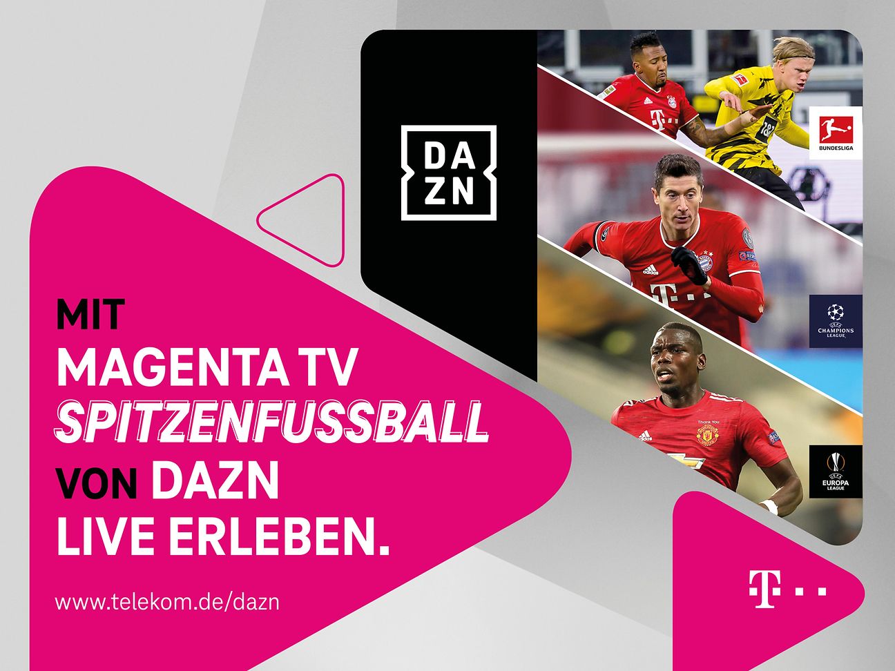 DAZN und MagentaTV erweitern Kooperation Mehr Vorteile für Kund*innen Deutsche Telekom