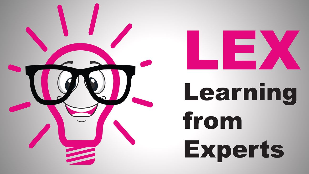 Logo of the learning initiative Learning from Experts