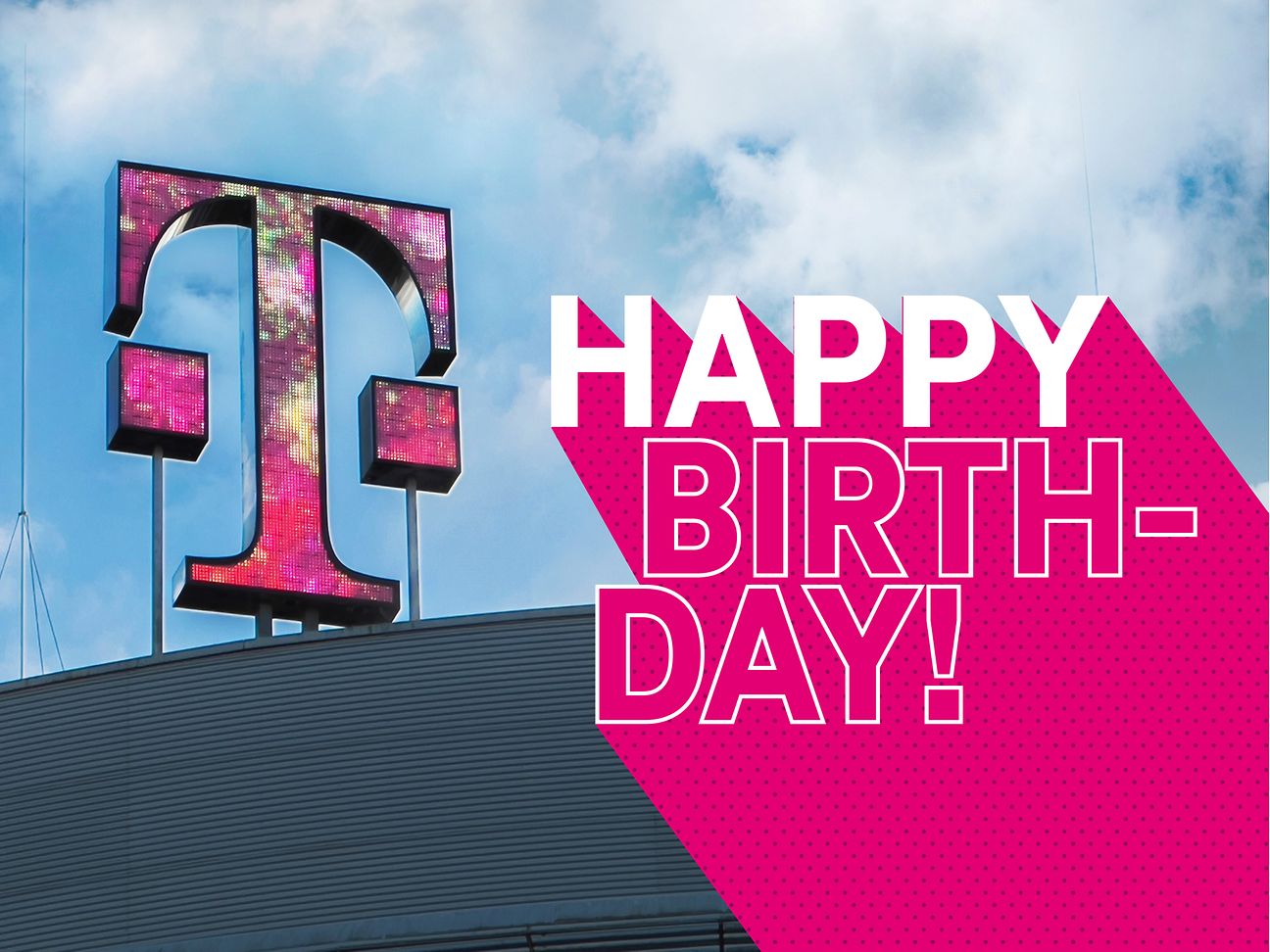 Happy Birthday, Telekom Brand