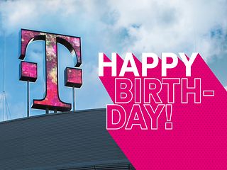Happy Birthday Telekom brand