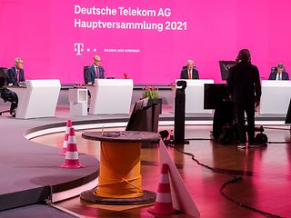 Due to the corona pandemic Deutsche Telekom holds its shareholders’ meeting again in a virtual format. 