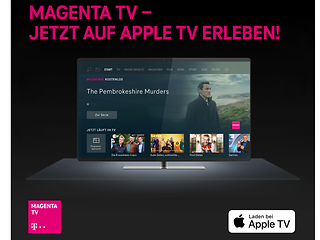 MagentaTV jetzt auch auf Apple TV-Endgeräten.