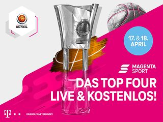 MagentaSport: TOP FOUR MagentaSport BBL Pokal 