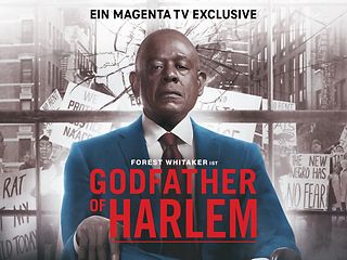 Oscar-Preisträger Forest Whitaker als Gangsterboss „Bumpy“ Johnson in Godfather of Harlem – Staffel 2.