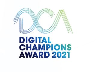 Logo Digital Champions Award.