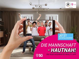 Bring dich ins Bild mit AR-Avataren von Neuer, Gnabry und Co