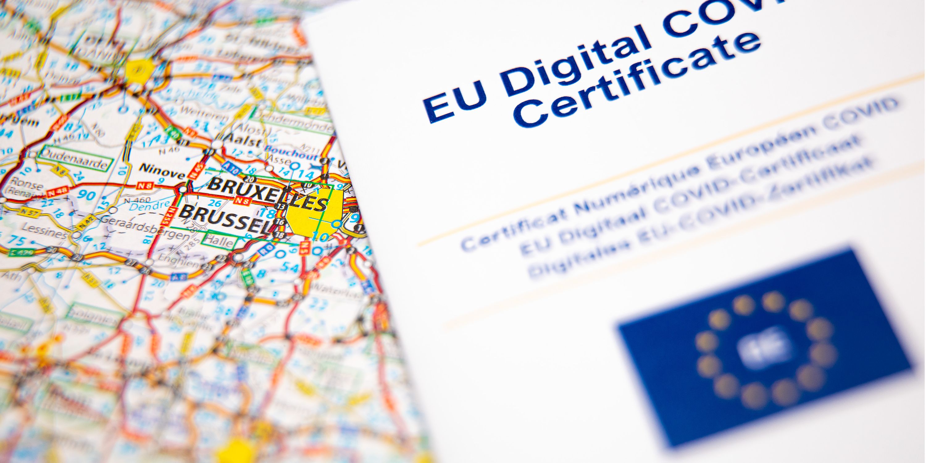 Stop sign for virus EU launches secure digital Covid certificate
