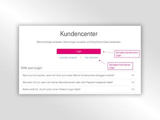 Telekom Kundencenter: Datenschutz selbst bestimmen