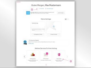 Telekom Kundencenter: Datenschutz selbst bestimmen