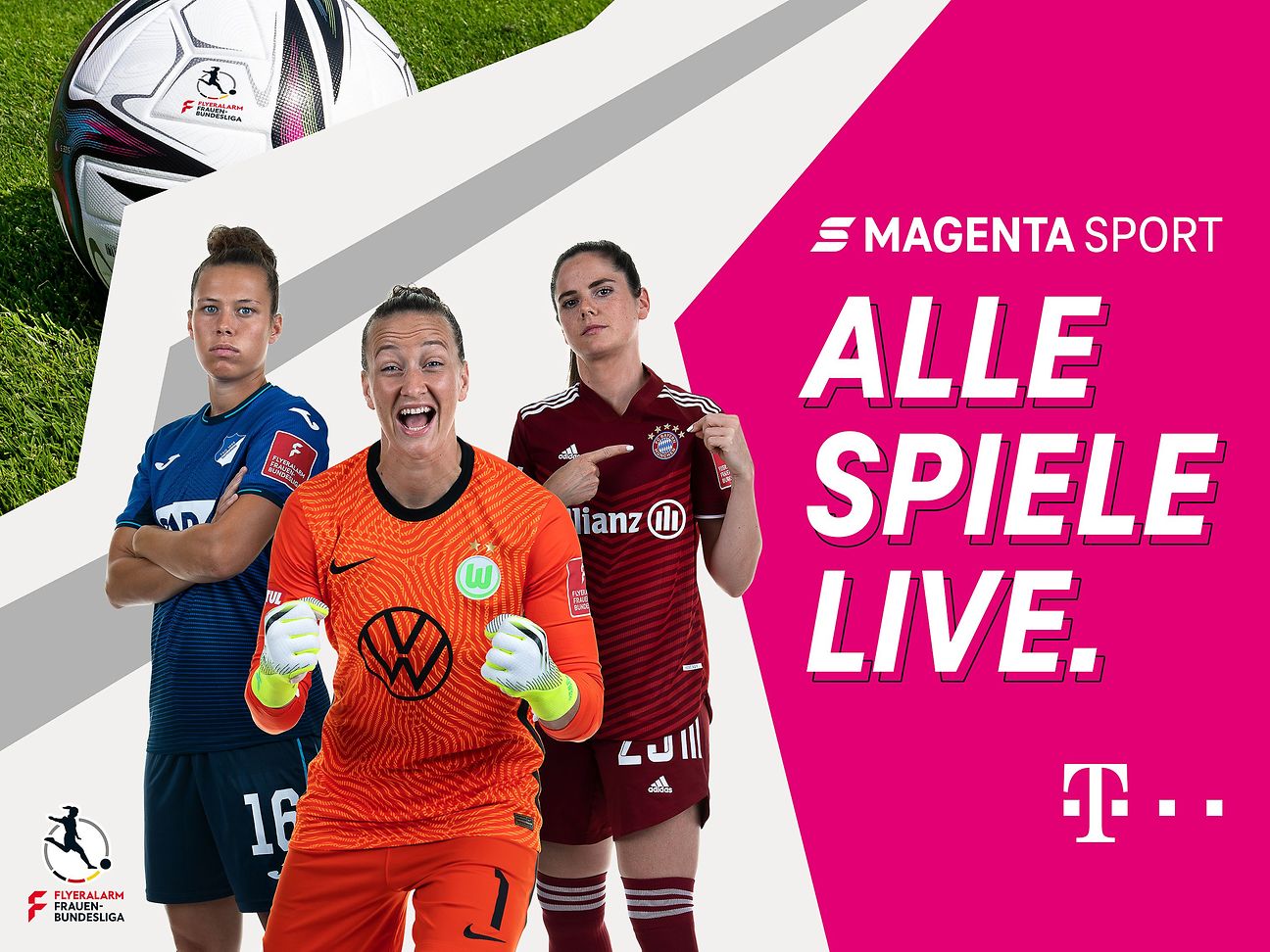 MagentaSport zeigt alle Spiele der Frauen-Bundesliga live Deutsche Telekom