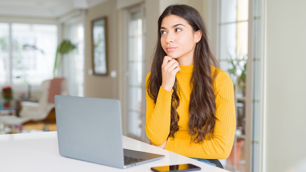 Woman on Laptop