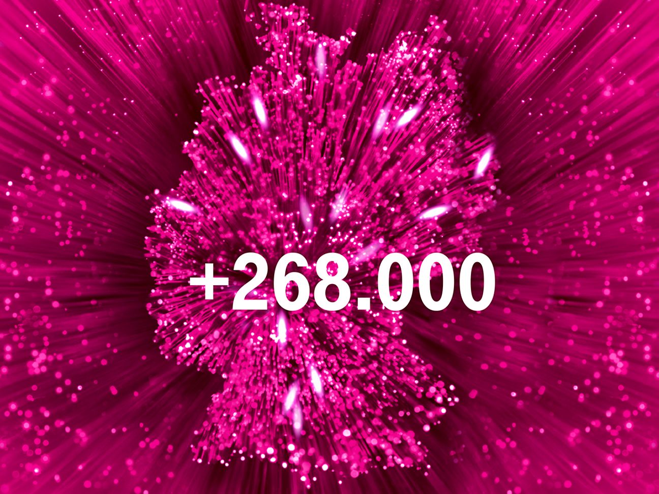 Die Telekom hat im Juli für 268.000 Haushalte die Internet-Geschwindigkeit erhöht.
