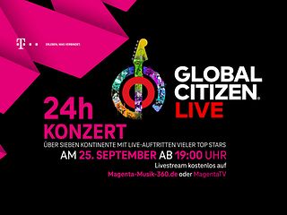 Telekom zeigt Global Citizen Live.