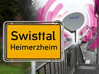 Ortsschild Swisttal Heimerzheim
