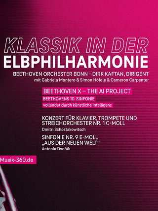 Erster Telekom Street Gig Klassik am 27. Oktober in der Elbphilharmonie in Hamburg mit „Beethoven X.