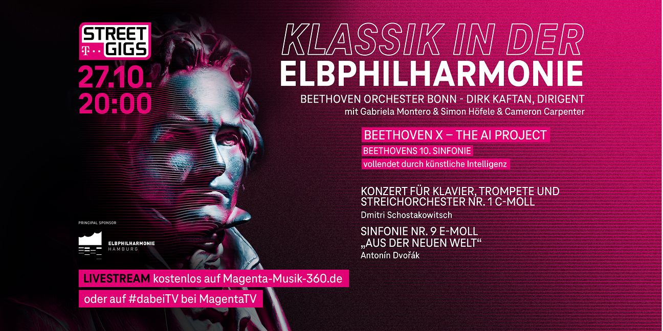 For the first time, Telekom Street Gigs will present the world of classical music at the Elbphilharmonie in Hamburg.
