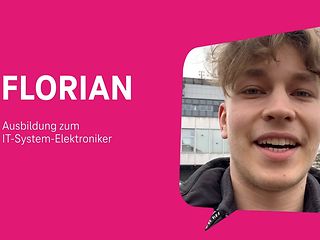 Florian - Ausbildung zum IT-System-Elektroniker
