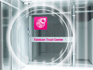 Logo of Telekom Trust Center
