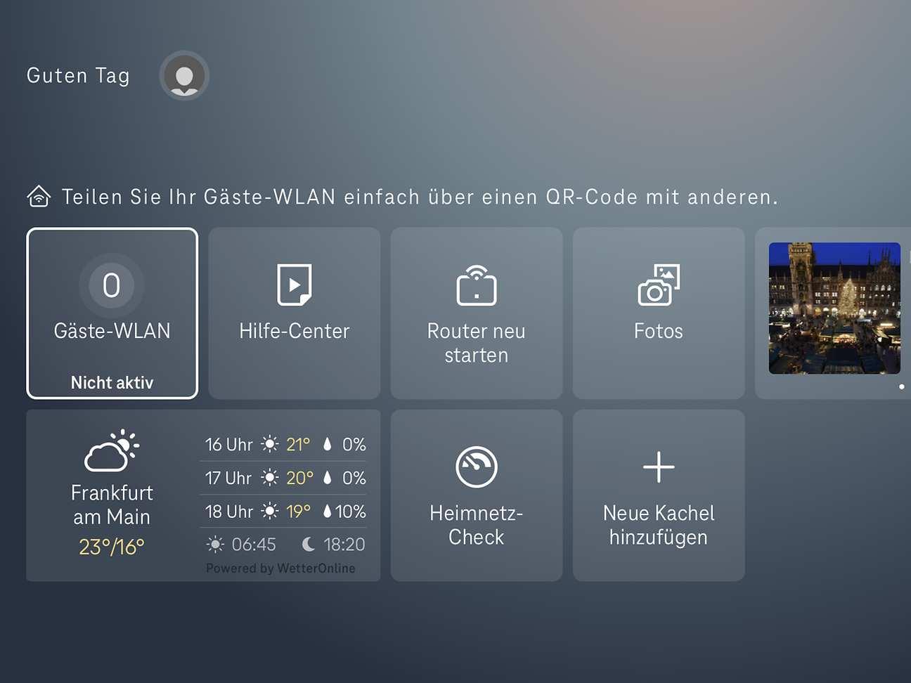 Thats how the new „Telekom Home Experience“ looks like. The new app at Magenta TV.