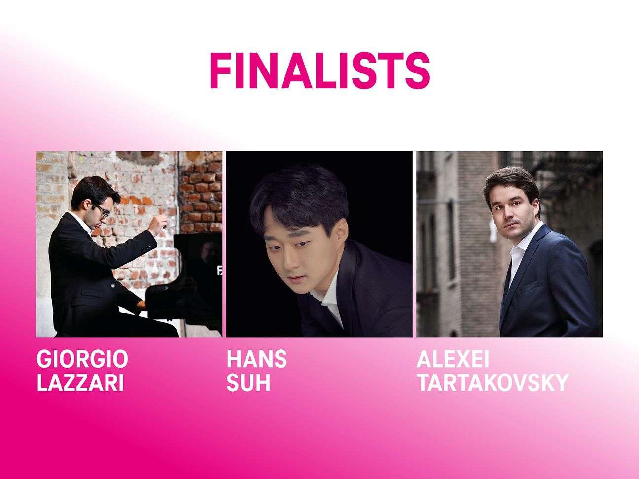 These are the finalists
