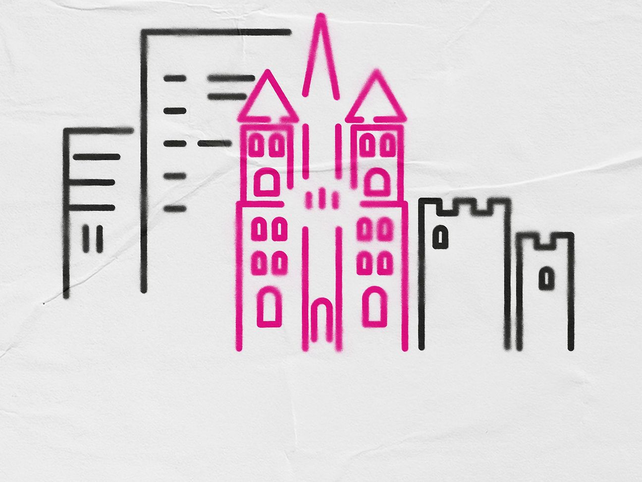 Illustration der Skyline von Bonn, wo es Jobangebote gibt