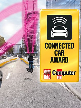 Logo of Connected Car Award.