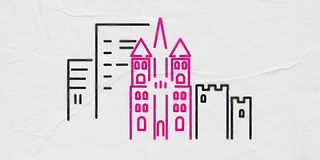 Illustration of the Bonn skyline, where there are lots of job offers.