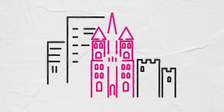 Illustration of the Bonn skyline, where there are lots of job offers.