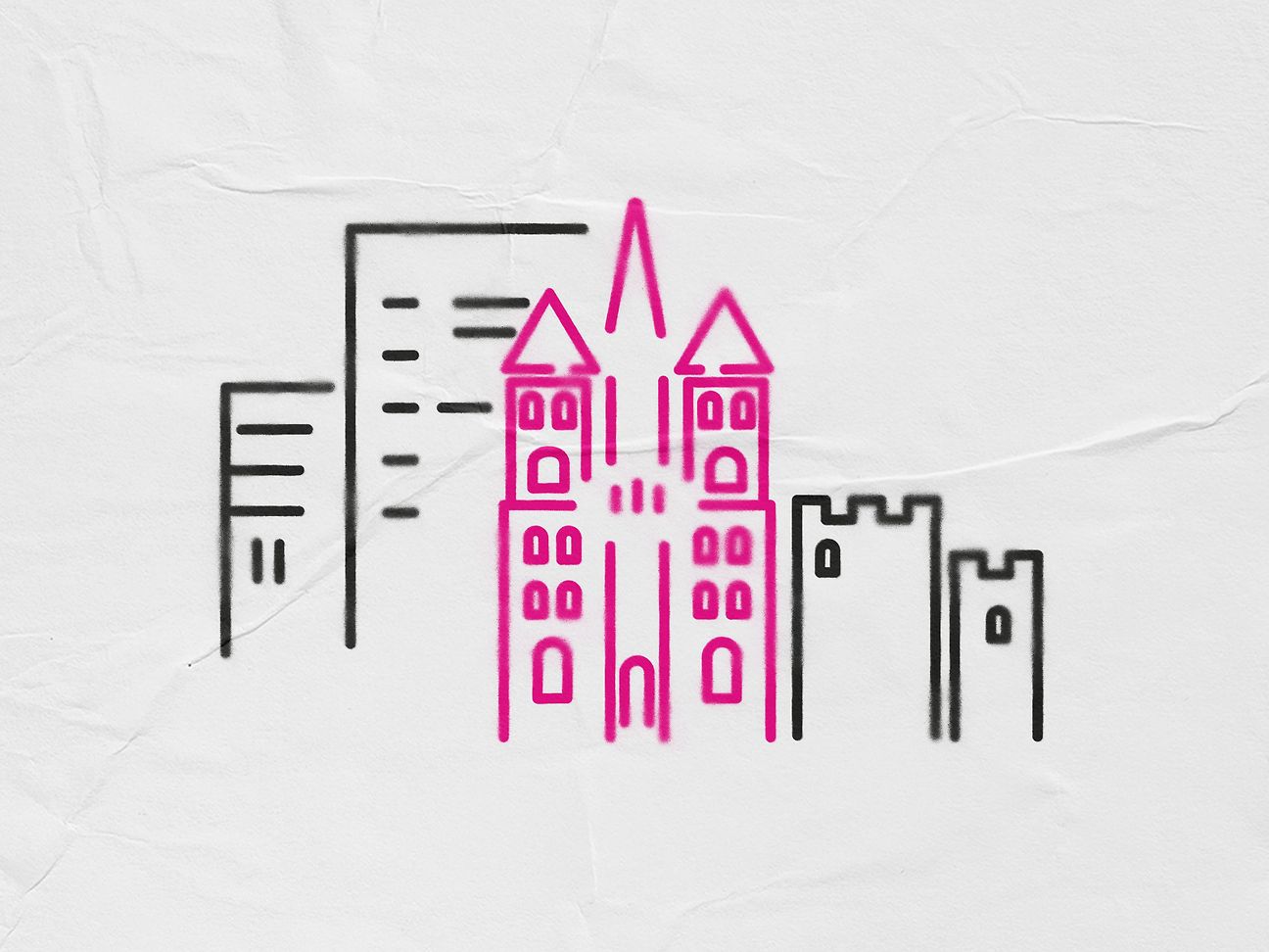 Illustration of the Bonn skyline, where there are lots of job offers.