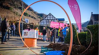 Baustart für Telekom-Glasfasernetz in Ortsgemeinden Dernau, Mayschoß und Rech