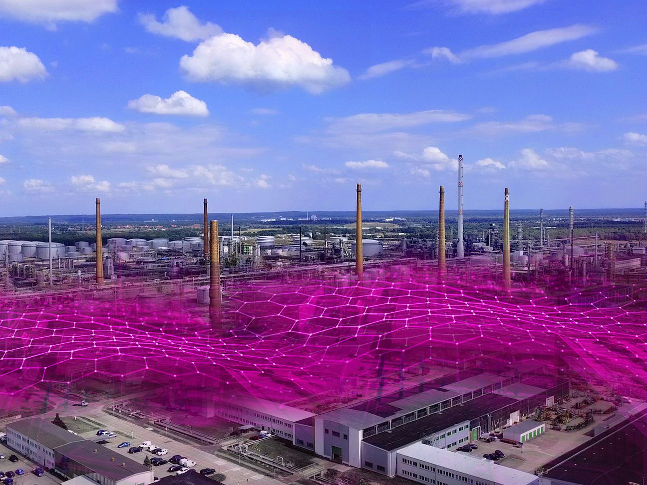 5G campus network for PCK Raffinerie.