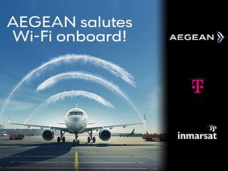 Greece's leading airline AEGEAN will offer European Aviation Network (EAN) from Inmarsat and Telekom.