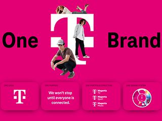 Telekom adapts its brand presence to its "Leading Digital Telco" strategy.