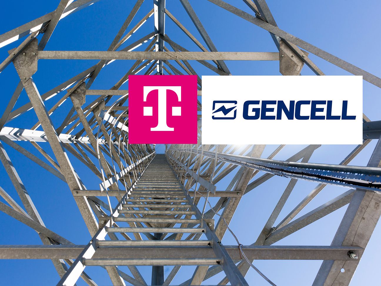 Logos der Deutschen Telekom und GenCell