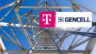 Logos der Deutschen Telekom und GenCell
