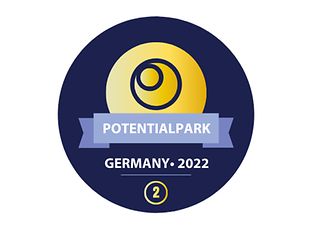 Signet for Rank 2 in Talent Communication Study from Potentialpark