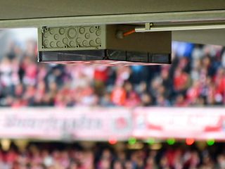 Ein Router in der Allianz Arena.