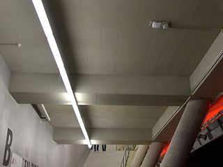 Blick in den Innenraum der Allianz Arena.