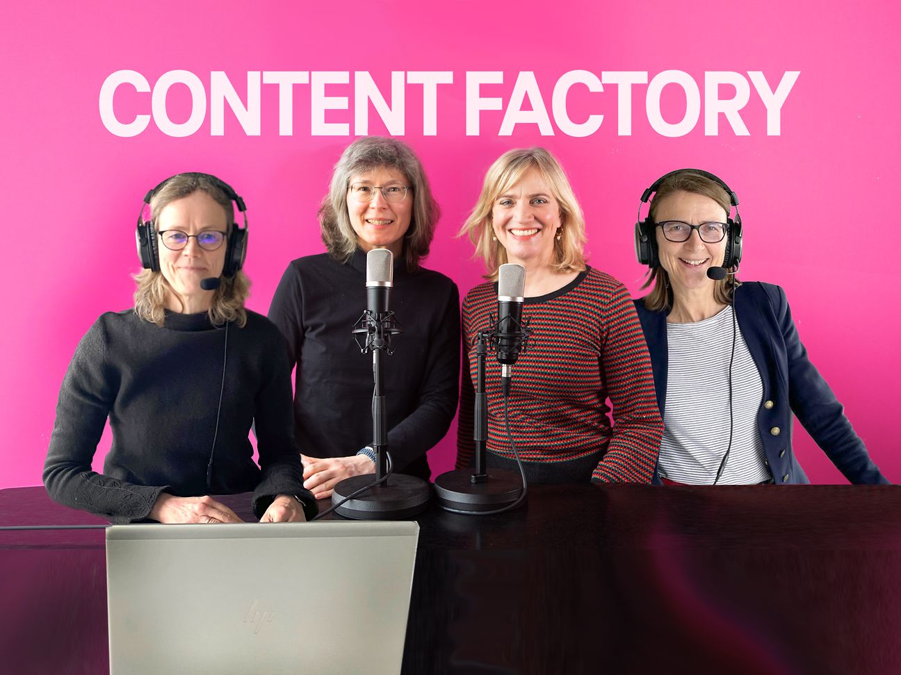 (von links) Meike Tewes, Nicole Schmidt, Sandra Rohrbach, Martina Westhues.