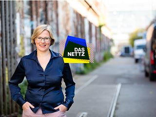 Hanna Gleiß, co-director of das NETTZ