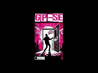 A man enters a room through a door