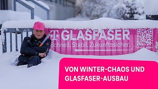 Thumbnail Video "Ist der Winter dem Glasfaserausbau sein Tod?"