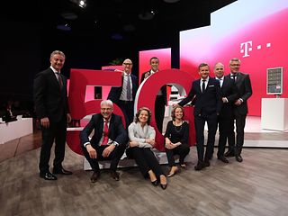 The entire Board of Management of Deutsche Telekom AG.